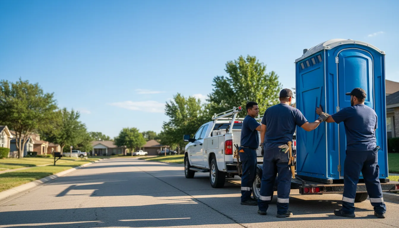 Portable Toilet Rental in German Valley, IL near me